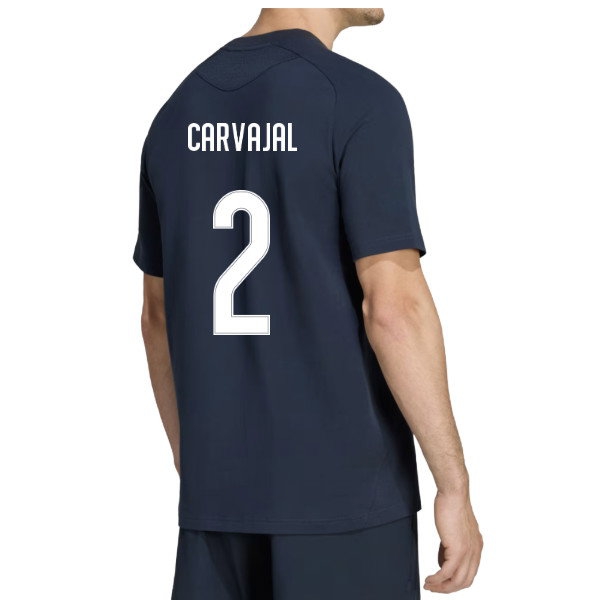 2026/27 Real Madrid Tiro Travel Tee Kit (Navy) (Carvajal 2)
